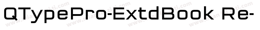 QTypePro-ExtdBook Re字体转换